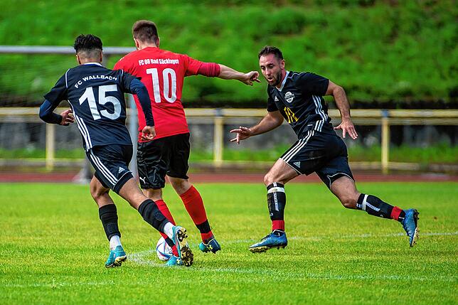 Bild 28: FC 08 Bad Säckingen rettet ein 1:1 im Derby gegen den FC Wallbach &ndash; und wir haben Bilder!