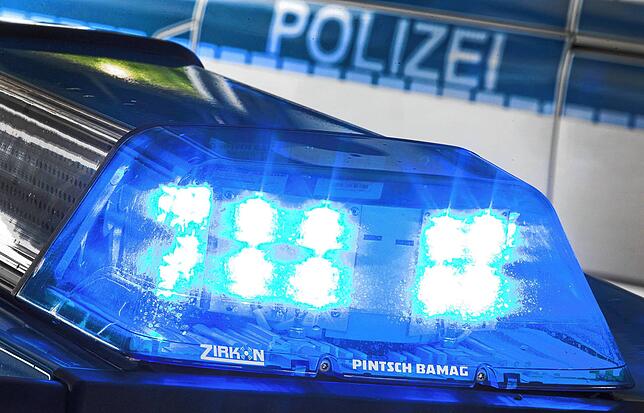 Erst mehrere Streifenfahrzeuge können die Flucht beenden.