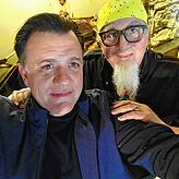 Stefan Marquard mit SÜDKURIER-Hincooker Andreas Schuler.