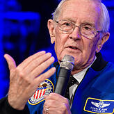 Charlie Duke, heue 83, war Astronaut bei der Mission von Apollo 16.