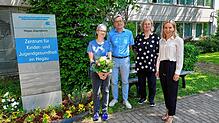 Freuen sich gemeinsam auf Herausforderungen (von links): die Leitende Ärztin Dr. Christine Schweikle, Chefarzt Dr. Axel Galler, ...