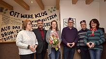 Die Zeichen stehen trotz Merkel-Raute auf Umbruch: Die Redaktion des Narrenblättles wird in dieser Konstellation das letzte Mal ...