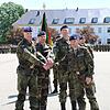 Das Jägerbataillon 292 hat einen neuen Kommandeur (von links): Oberstleutnant Alexander Stühmer verlässt Donaueschingen. Oberst Jean ...