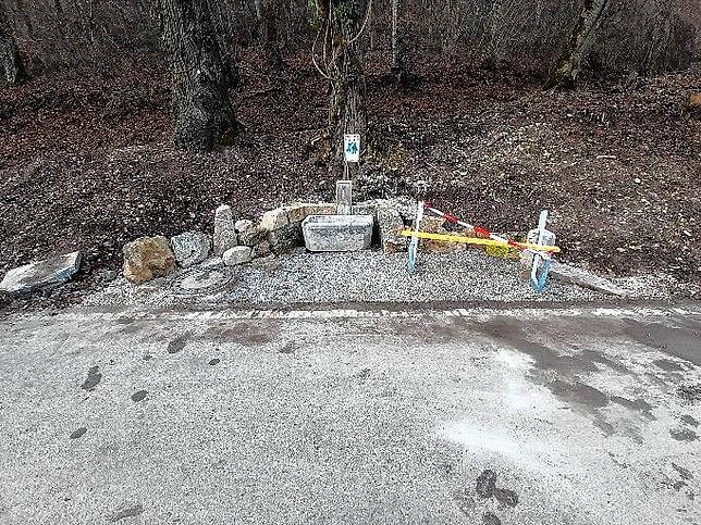 Schwarzwaldverein und Stadt Stühlingen wollten die Brunnenanlage ins rechte Licht rücken. Dies bisherigen Arbeiten wurden offensichtlich ...
