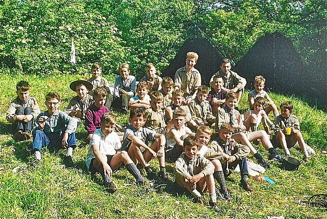 Das Pfingstlager 1964 war ein dreitägiger Zeltaufenthalt am Samlischbuck nahe dem Gupfen bei Bannholz. Die drei Sippen Elefant, Hirsch ...