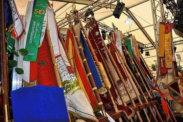 Bild 6: Die schönsten Bilder vom Pfingstmusikfest Jubiläumszug in Leimbach