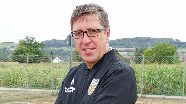 Eddy Wiedenmaier, Trainer des Fußball-Bezirksligisten SV Mühlhausen.