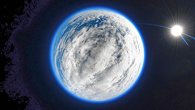 Bild : Schöne Grüße aus dem Weltall! Diese Bilder entstanden beim Stratosphärenflug mit dem Kameraballon