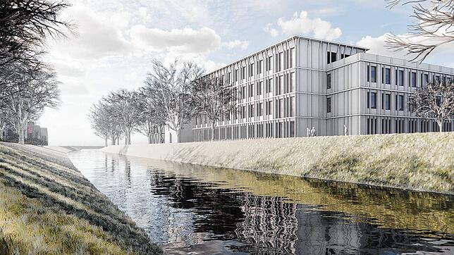 So soll der Neubau des Amtsgerichts nach den ersten Architektenplänen einmal aussehen.
