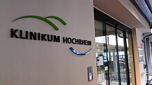 Der Eingangsbereich des Klinkums Hochrhein (Archivbild).