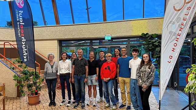Vorstand und Jugendsprecher (von links): Tanja Lang, Alexandra Gröber, Simone Beuchelt, Michael Rimmele, Evi Polito, Valentin ...