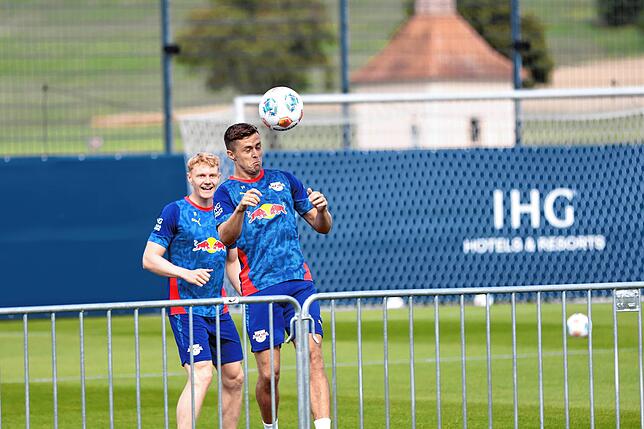 Bild 13: Erstes Training von RB Leipzig beim SV Aasen – wir haben Fotos!