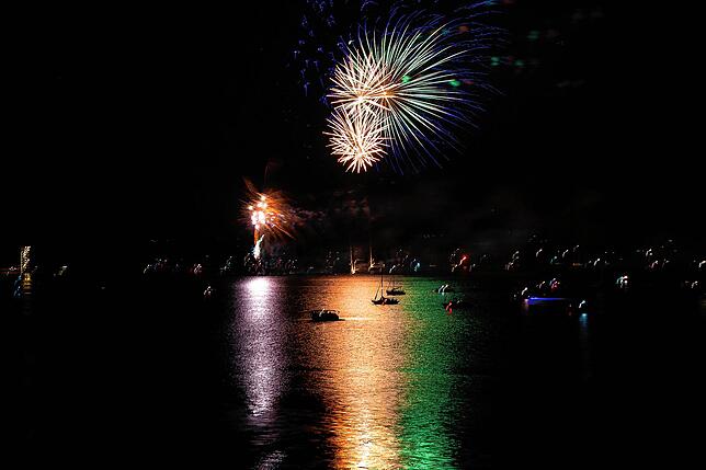 Bild 30: Bilder vom Seehasenfest-Feuerwerk 2022