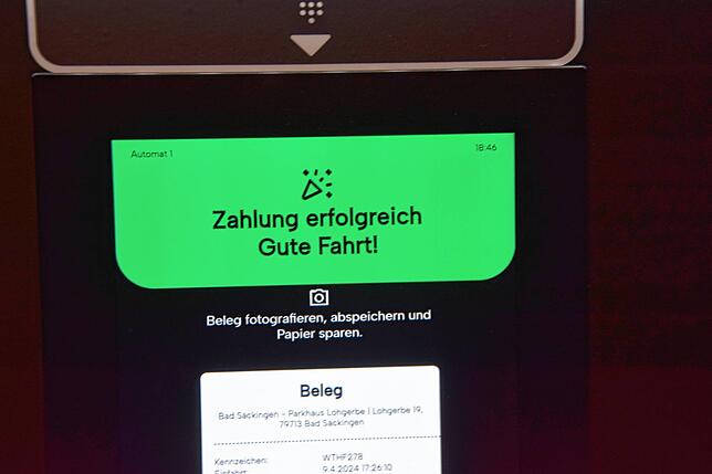 So soll es mit den Verbesserungen beim neuen Gebührensystem laufen – allzeit gute Fahrt.