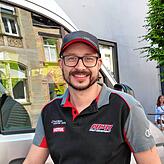 Wohnmobile sind ein ganz großer Trend, sagt Emanuel Flato am Stand des Autohauses Stoll. Bereits am Samstag besteht hier reger ...
