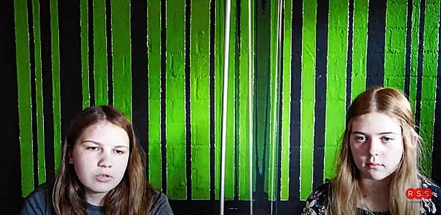 Teresa Günther (links) und Lena Volkmer machten klar, wie schwer die letzten Monate für sie waren.