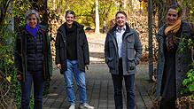 Von links: Eva Parascandolo, Ursula Leser, Markus Schubert, Bettina Parschat