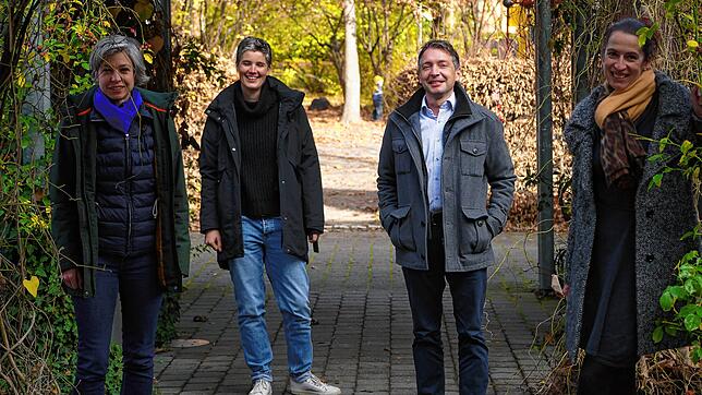 Von links: Eva Parascandolo, Ursula Leser, Markus Schubert, Bettina Parschat