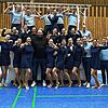 Das Team der Blues Brothers vom TV Ludwigshafen mit Dennis Kohlruss, dem stärksten Mann Deutschlands.