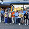 Viele Mitglieder halten dem Stadtturnverein jahrzehntelang die Treue. Sie konnte der alte und neue Vorsitzende Hans-Peter Storz (rechts) ...