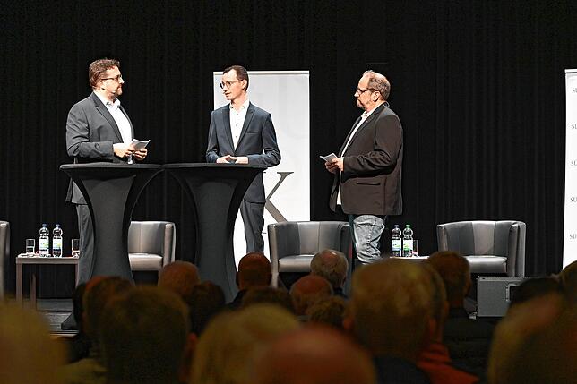 Bild 9: Podiumsdiskussion zur Bundestagswahl: Bilder aus der SÜDKURIER-Wahlarena in der Stadthalle Waldshut