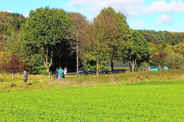 Bild 5: Bilder von der &bdquo;Querdenker&ldquo;-Menschenkette in Bodman-Ludwigshafen