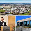Beim Neujahresempfang in Beuren ging es Ortsvorsteher Stephan Einsiedel (links unten) neben einem Rückblick auch um die Zukunft des ...