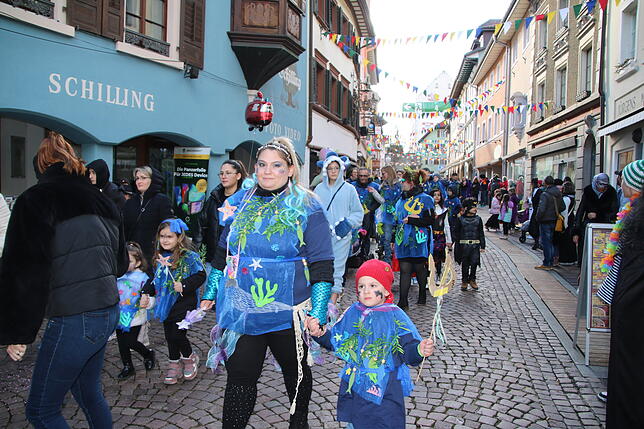 Bild 22: Schmotziger Dunschtig 2025: Das sind schönsten Bilder vom Kinderumzug in Tiengen