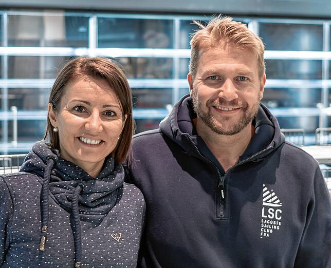 Nadine und Andreas Schulze leiten den Umzug des City-Marktes Münchow in das neue Einkaufszentrum Cano federführend.