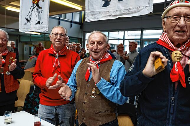 Bild 18: Jetzt geht es richtig los: Alle Bilder vom Männerfrühschoppen der  Narrizella Ratoldi