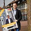 Jonas Teige unterstützt CDU-Kandidat Levin Eisenmann.