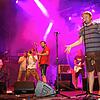 &bdquo;LaBrassBanda war das musikalische Highlight des Freitagabends. Die bekannte Blasmusikgruppe um den Leadsänger und Trompeter ...