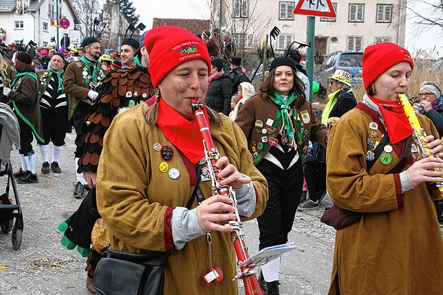 Bild 47: Die schönsten Bilder vom Jubiläumsumzug der Sunnelöscherzunft