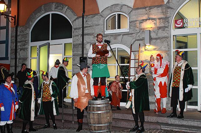 Bild 11: Die besten Bilder von der Fasnachtseröffnung in Stockach Teil 1