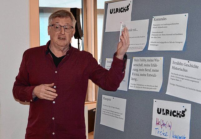 Das Programmkonzept für das Ulrich 5 ist überaus vielseitig.