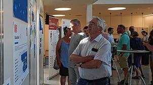 Der Rappensteintunnel in Laufenburg ist einer der neuralgischen Punkte des Megaprojekts Elektrifizierung der Hochrheinbahn. Im Foyer der ...