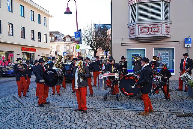 Bild 4: Die schönsten Bilder von der Städtlefasnacht der Grufti-Band