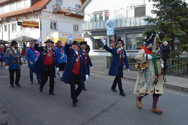 Bild 14: Bilder von den Narrentagen in Eigeltingen &ndash; Der Narrenbaum