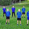 Das Tennenbronner Trainerteam mit den Neuzugängen: Hintere Reihe von links: Clemens Rapp (Spielausschuss Herren), Stefan Schanz, ...