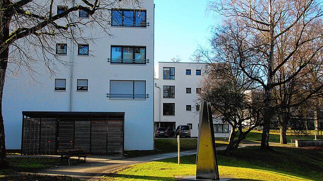 Die betreute Wohnanlage am Stadtsee.