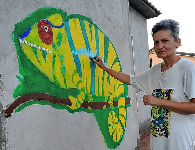 Bild 1: Das sind die Bilder des ersten Blumberger Online Street-Art-Festivals