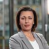 Yuliya Biretska arbeitet als Vermittlerin im Jobcenter.