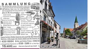 In Hüfingen wird ein Handzettel verteilt, der dazu aufruft, den Sperrmüll vor der Türe abzustellen. Die Stadt warnt: Dem Aufruf dürfe ...