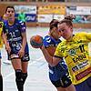 Katharina Bok vom SV Allensbach am Ball beim Bezirkssparkasse Reichenau Cup.
