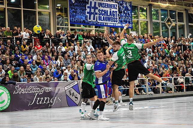 Bild 14: Unsere besten Bilder vom Handball-Derby zwischen dem TuS Steißlingen und dem TV Ehingen