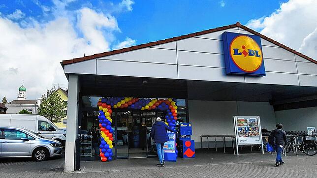 Lidl hat innen umgebaut, aber eigentlich soll die Filiale komplett neu gebaut werden.