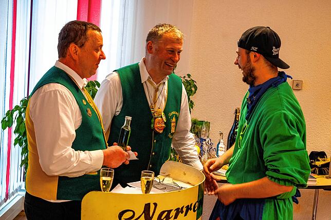 Bild 33: Grenzsteintreffen Brigachtal: So schön war‘s bei der Narrenmesser und dem Zunftmeisterempfang