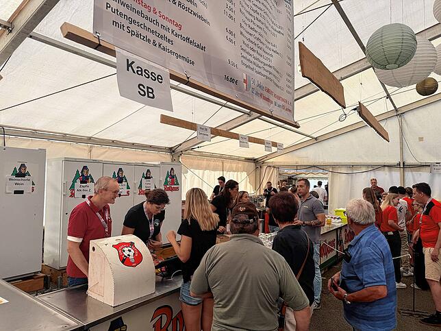 Bild 12: Die feierliche Eröffnung der Festivitäten in Hohentengen