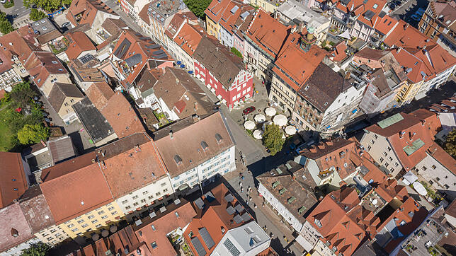 (Archivbild) Die Altstadt wird wohl kaum mehr wachsen. Doch mit dem Neubaugebiet Hafner soll Konstanz einen neuen Stadtteil erhalten.