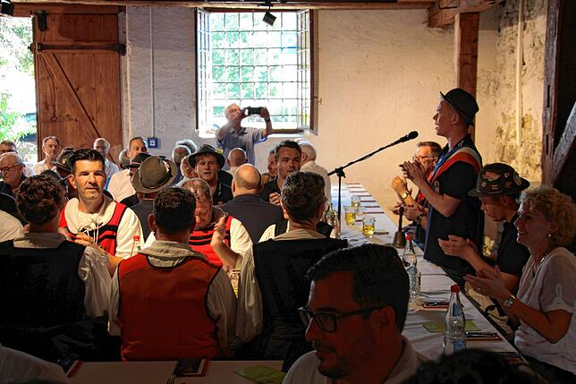 Scharfzüngig teilte Marc Jacobshagen gegen die Obrigkeit und diverse Vereinsvertreter aus – musste aber auch immer wieder ganz ...
